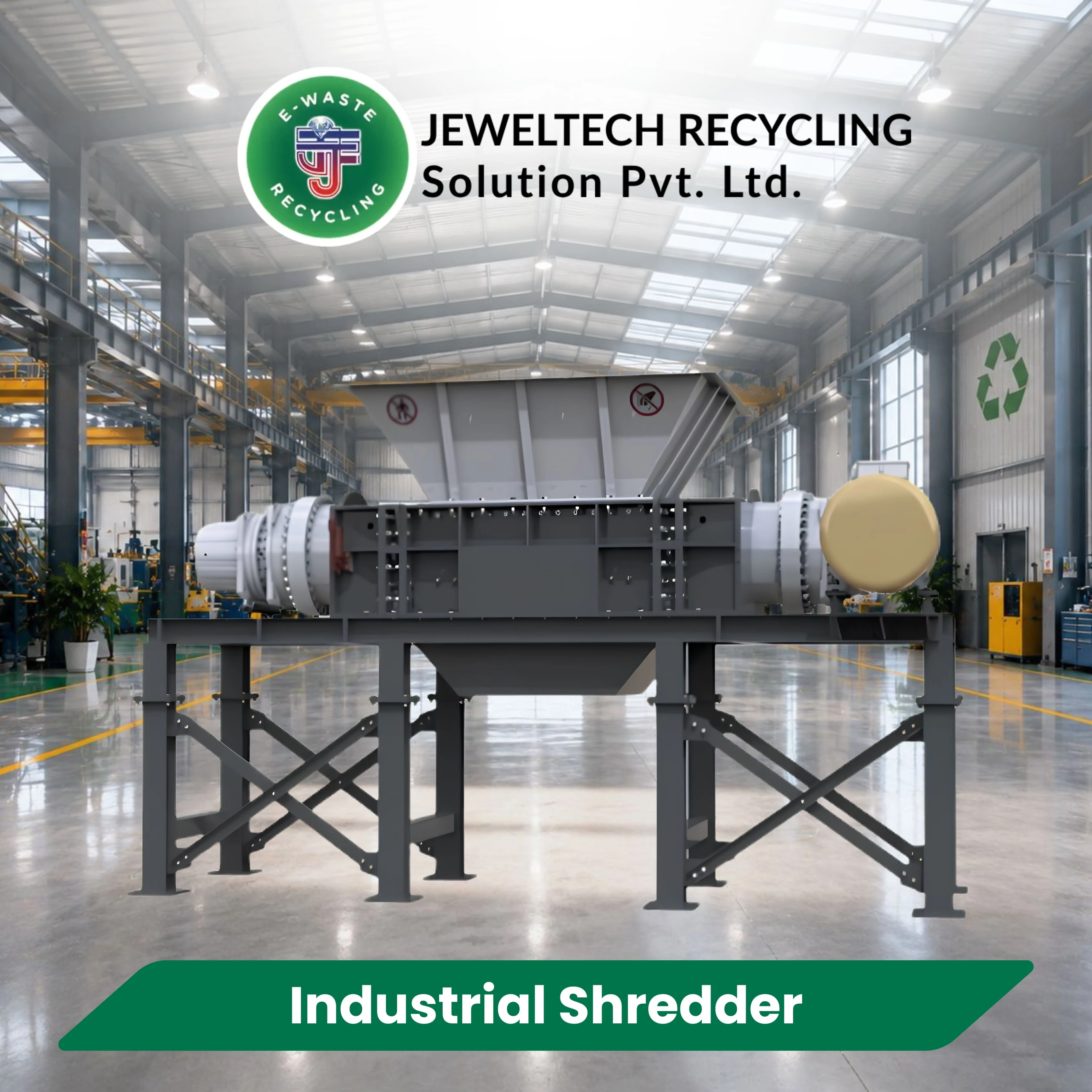 Heavy Duty Industrial Shredder