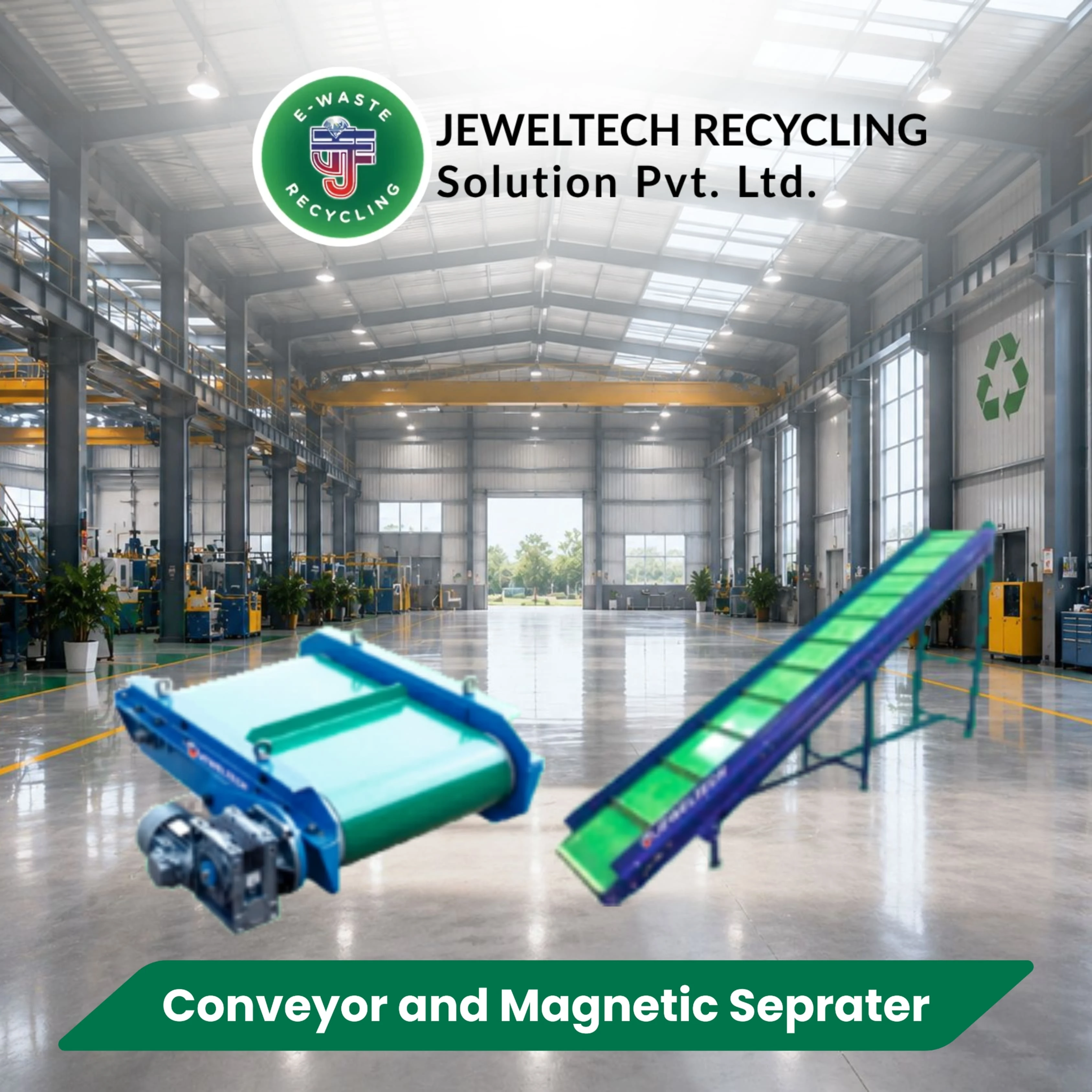 Conveyor & Magnetic Separator
