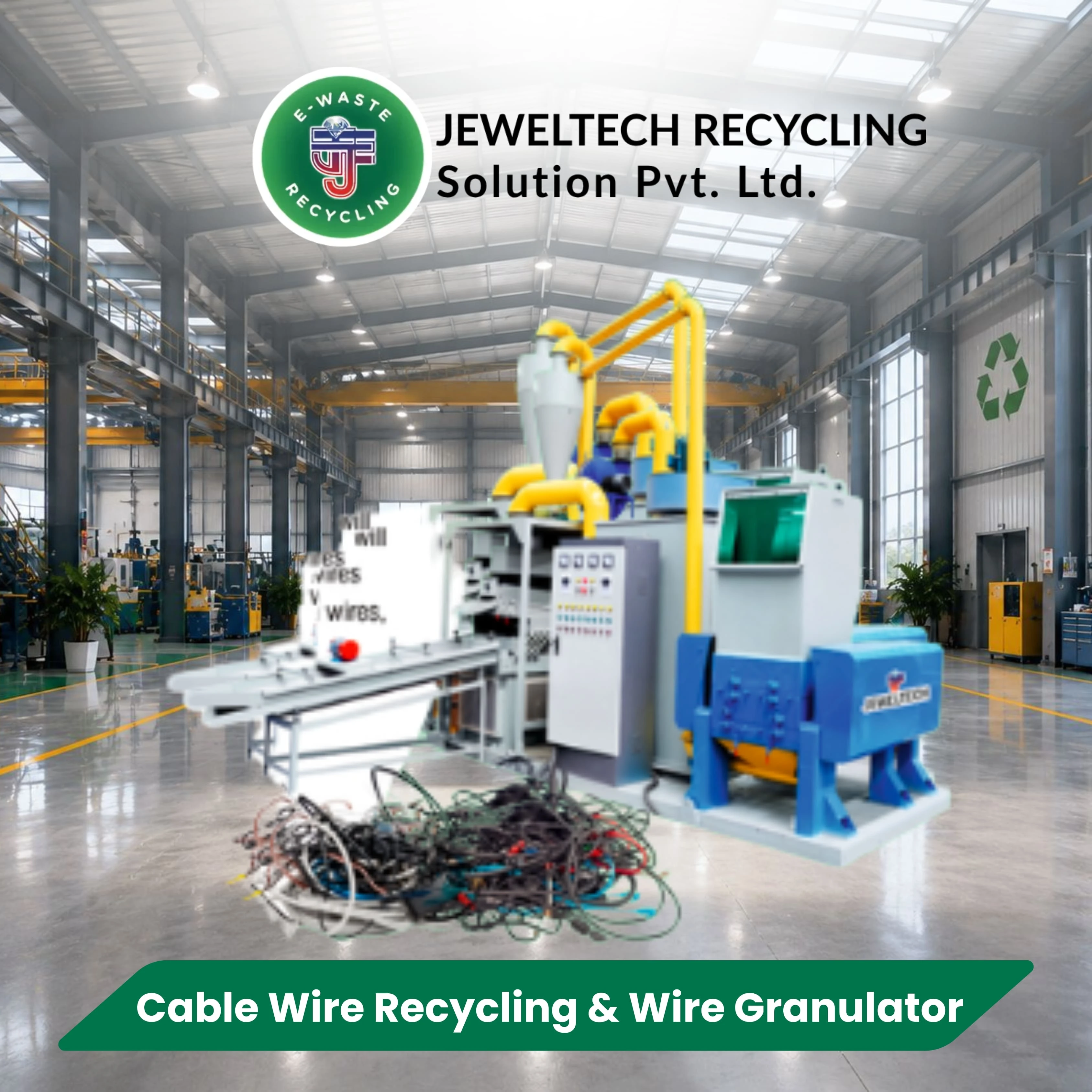 Cable Wire Recycling & Wire Granulator