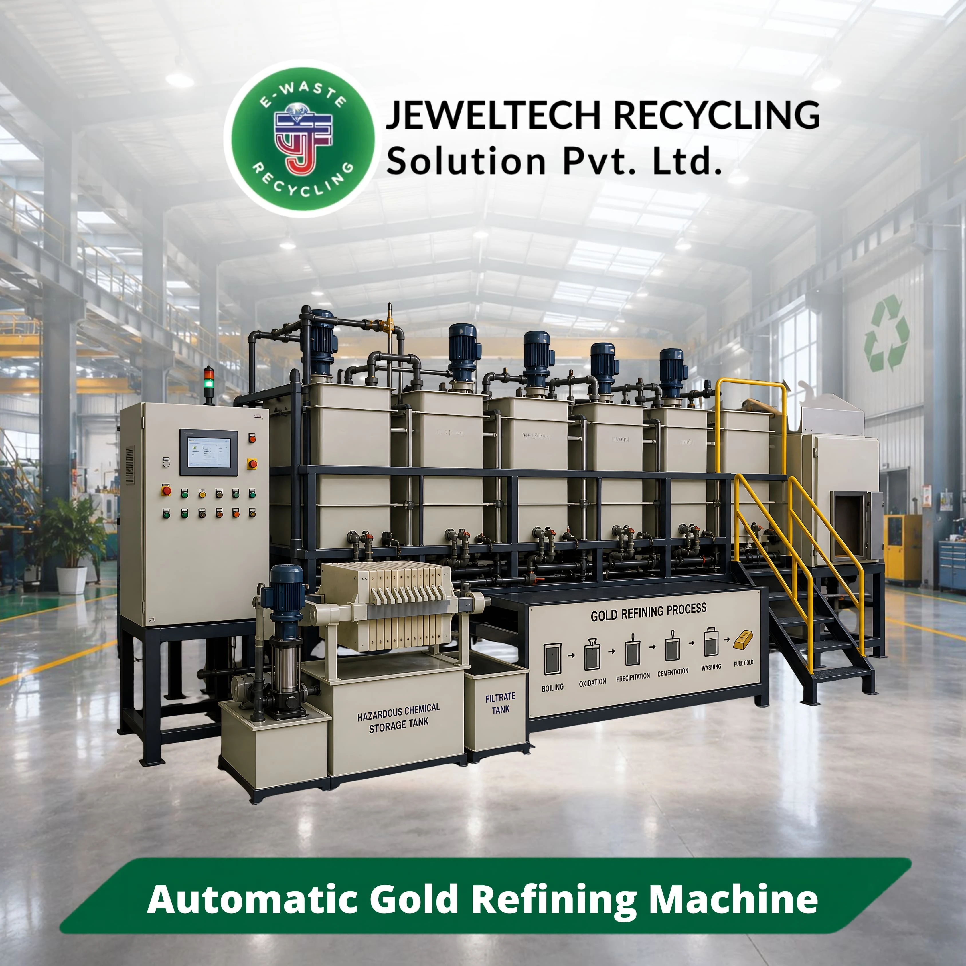 Automatic Gold Refining Machine